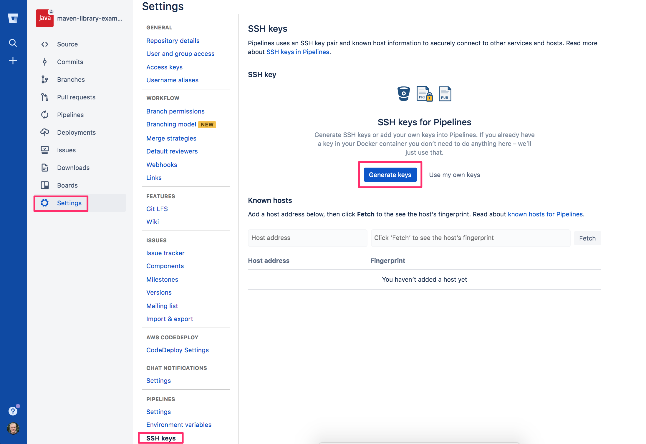 using sourcetree and bitbucket to create repositories